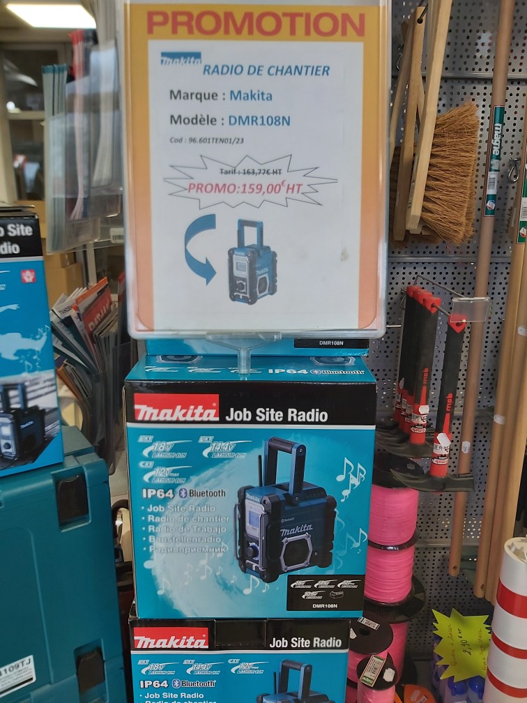 RADIO DE CHANTIER MAKITA EN PROMO CHEZ DL !!! - DL Outillage